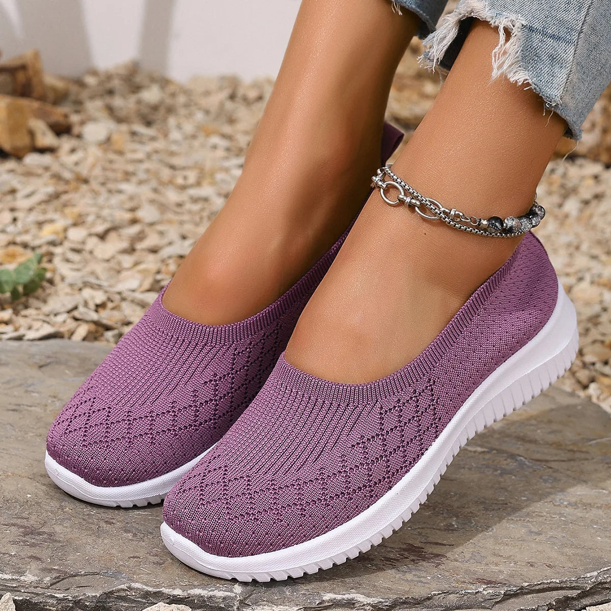 Sofina - Anti Slip Breathable Slip-Ons