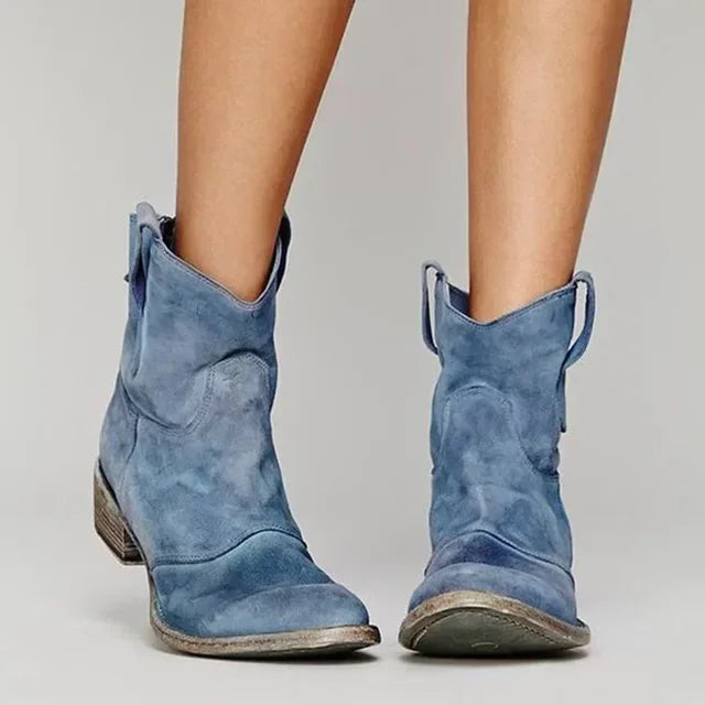 Maya – Ankle Boots with a Western Twist